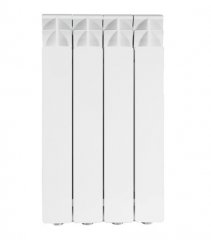 Алюминиевый радиатор отопления Fondital 350/100 Bianco Calidor Super B4 (4 секции)